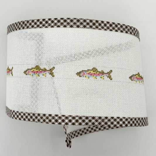 Rainbow Trout Dog Collar - Large