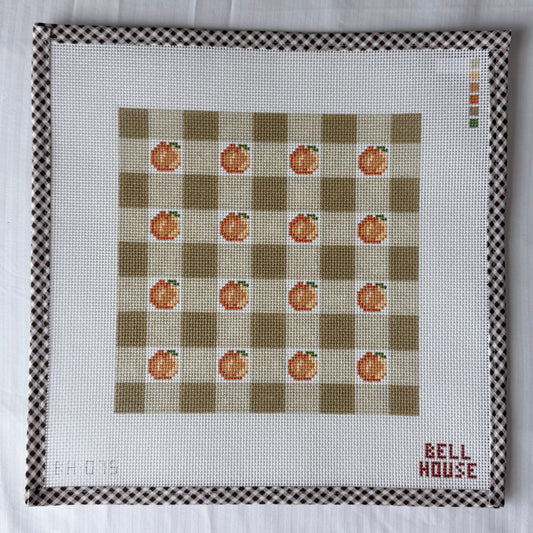Peach Plaid 8"